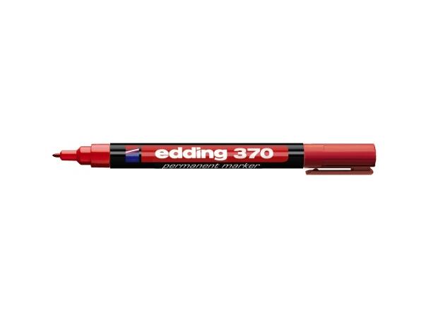 Merkepenn Edding 370 rød 